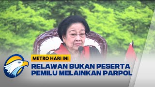 Megawati Luruskan Kesan Hanya Relawan yang Menangkan Capres di Pemilu