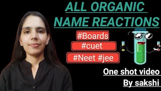 One shot video #organic #chemistry #name reactions #boardexam #cuet #jee #neet !