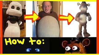 How I made this super cool Freddy Fazbear costume! |Part 3.7|