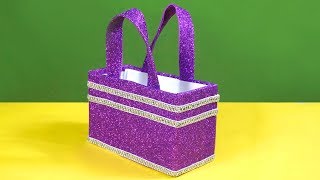 DIY Basket Out of Shoe Box | How to Reuse Waste Shoe box at Home | Awesome Ideas