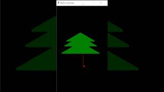 🎄Merry Christmas Tree 🎄 using Python Turtle Graphics #shorts #coding #programming