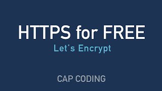 Get trusted SSL certificate (https) for free with Let's Encrypt and Certbot