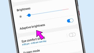 Adaptive brightness setting || how to use adaptive brightness setting on Samsung