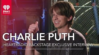Charlie Puth Backstage At His iHeartRadio Theater Album Release Party Live On The Honda Stage