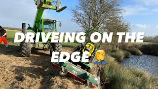 Day678  #OLLYBLOGS ANDREW JUMPS SHIP MOWING ROUND POND LOTS OF DUCKS & 4955 RAW #AnswerAsAPercent