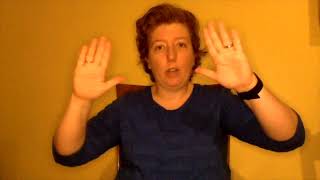 Open B Handshape