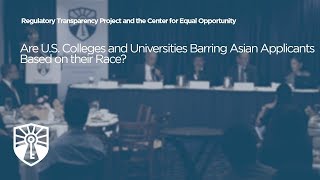Are U.S. Colleges and Universities Barring Asian Applicants Based on their Race?