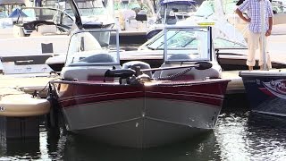 2014 Tracker Targa V18 Combo Fishing Boat - Walkaround - 2014 Montreal In Water Boat Show