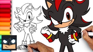 How To Draw Shadow The Hedgehog Youtube Studio Art Tutorial Videos