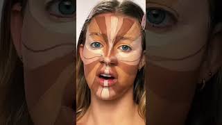 THE CRAZIEST CONTOUR MAKEUP HACK EVER?! *i cant believe this* #shorts