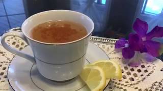 Healthy Grapefruit Ginger Tea