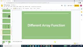 Basic concept of some Array function in PHP | PHP Basic Tutorial in Bengali Part 5