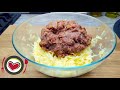 Mix potatoes with minced meat for amazing results