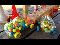 Marble Run Race ☆ HABA Slope & Retro Truck, Garbage Truck Long Version　2