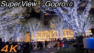 【4K】Tokyo Illumination (Roppongi hills) :六本木のイルミネーション