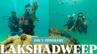 Lakshadweep Itinerary Day 2 - Scuba Diving, Kayaking, Glass Boat Ride, Visit to Kalpitty Island