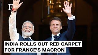 India: French President Emmanuel Macron on Jaipur Tour Ahead of 75th Republic Day Celebrations