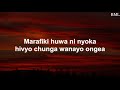 diamond platnumz ft mr blue & jay melody- mapozi [official lyrics video]