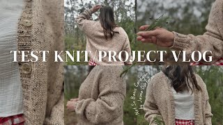 Knitting the Not So Basic Cardigan: A Test Knit Vlog