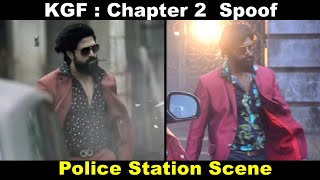 K.G.F Police Station Scene | KGF Movie Spoof | Yash | OYE TV