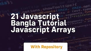 21 javascript bangla tutorial javascript arrays