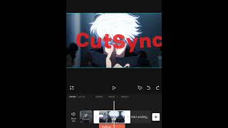 how to make text behind character on capcut #edit #capcuttutorial #amv #gojo