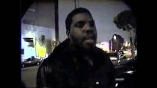 Unseen Footage Outside Hospital Before Eazy-E Death March 24 1995 Interview