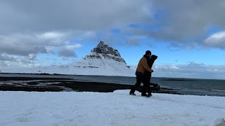 Snaefellsnes Peninsula During Winter! Camper van in Iceland with Toddlers! Part 5