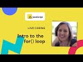 Learning JavaScript loops: the for() loop used to repeat an action