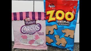 Mother’s Cookies The Original Circus Animal Cookies \u0026 Austin Zoo Animal Crackers Review