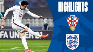 Croatia U21 1-2 England U21 | Late Goal Knocks Out Young Lions | UEFA U21 Championship