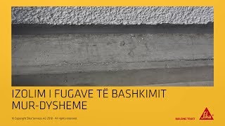 Izolimi i fugave të bashkimit mur-dysheme