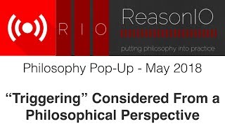 Dr. Sadler's Philosophy Pop-Up - Triggering
