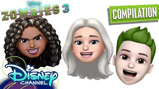 Every ZOMBIES 3 Memoji Music Video | Compilation | @disneychannel