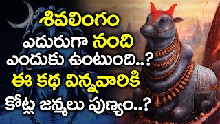 నంది శివునికి ఎదురుగా ఎందుకు ఉంటుంది | Why Nandiswara In Front Of The Shiva Statue? | Namaskar TV