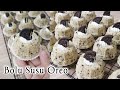 BIKINNYA MUDAH DAN TANPA OVEN. BOLU SUSU OREO KUKUS LEMBUT CREAMY ENAK