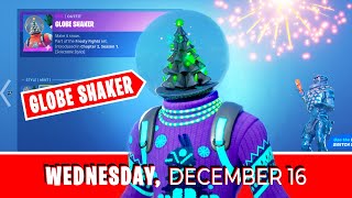 *NEW* GLOBE SHAKER Style \u0026 Party Favor Emote *ITEM SHOP* - December 16