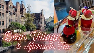 A European Adventure | Edinburgh Day 7: Dean Village, Water of Leith Walkway, Afternoon Tea