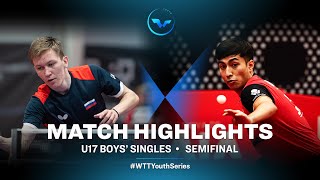 Vladislav Makarov vs Jain Payas | WTT Youth Contender Otočec | U17 BS SF