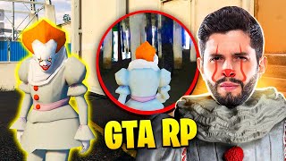 ELE VOLTOU!! VIREI O PALHAÇO IT E ASSUSTEI GERAL NO GTA RP!!