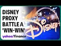 Disney proxy battle was a win-win, shareholder says