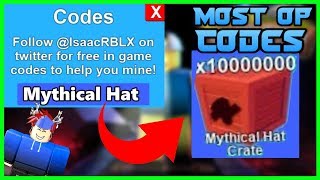 Roblox Mining Simulator Codes For Mythical Hat Crates