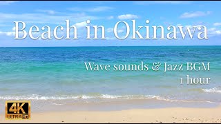 Beautiful Place in Okinawa | Relaxing 4k video \u0026 Jazz music BGM