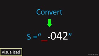 LeetCode: 8. String to Integer - atoi (Visualized)