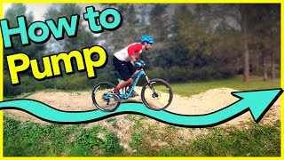 How to Pump on a Mountain Bike Tutorial | Skills with Phil