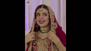 Bridal Look Sumbul Iqbal 💖🥰 #wedding #shorts #sumbuliqbal #chandsidulhan
