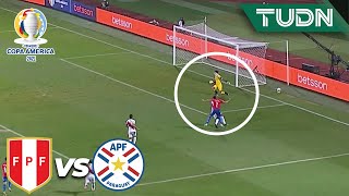 ¡A quemarropa! González saca BOMBAZO | Perú 0-1 Paraguay | Copa América 2021 | 4tos final | TUDN