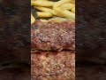 ショート動画【ハンバーグ】 shorts ハンバーグ ポテト 焼きたて アツアツ 熱々 牛肉 ジューシー スパイシー