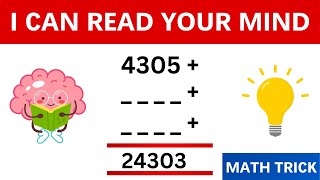 I Can Read Your Mind - Math Magic Trick