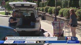 Fairmont State University welcomes 900 incoming freshmen on move in day